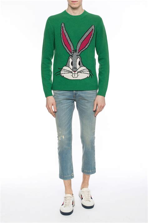 bugs bunny gucci denim|gucci bugs bunny sweater.